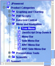 Advanced Treeview Java Tree Menu screenshot